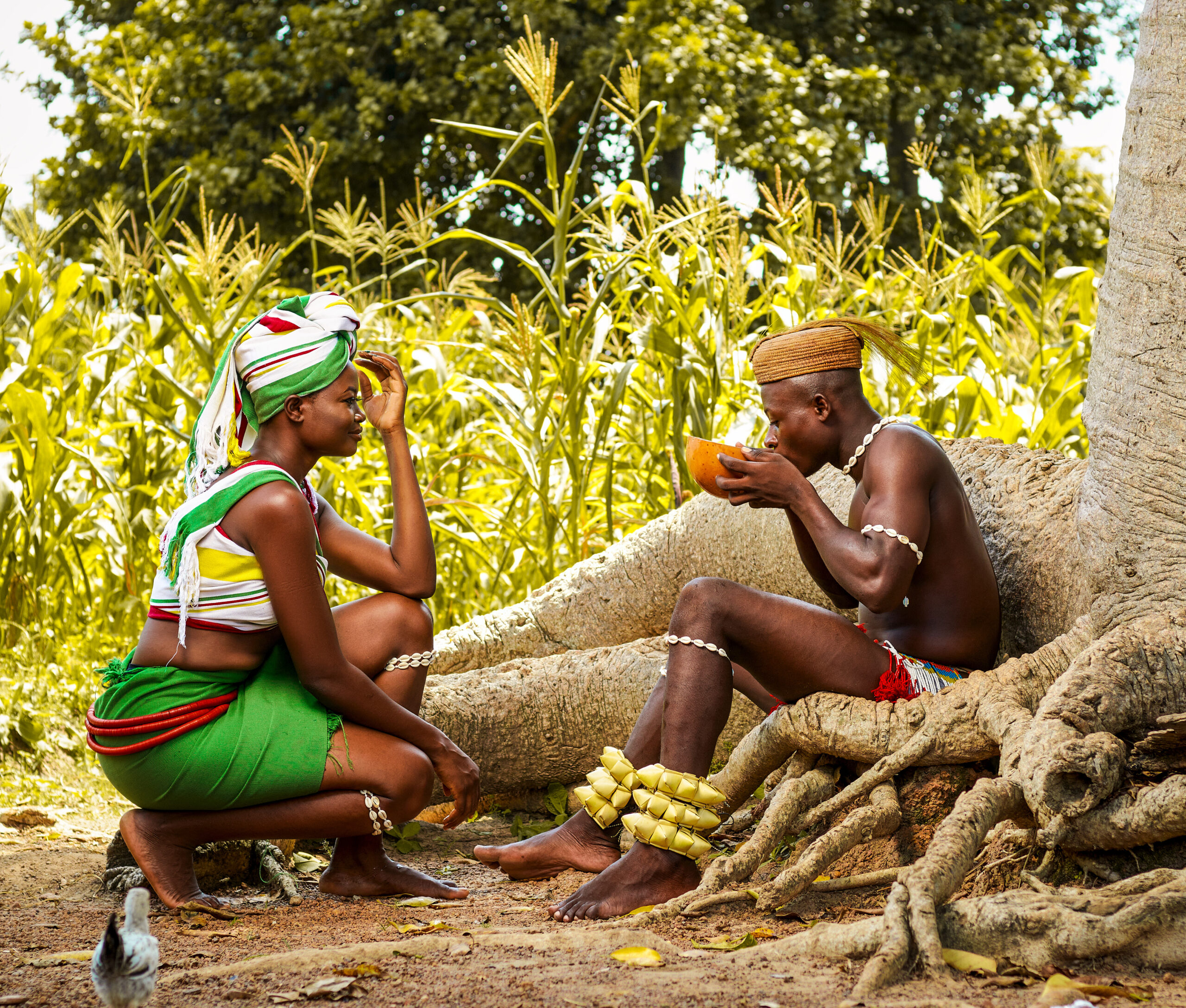 freedah ndah manequin modèle benin black african modele